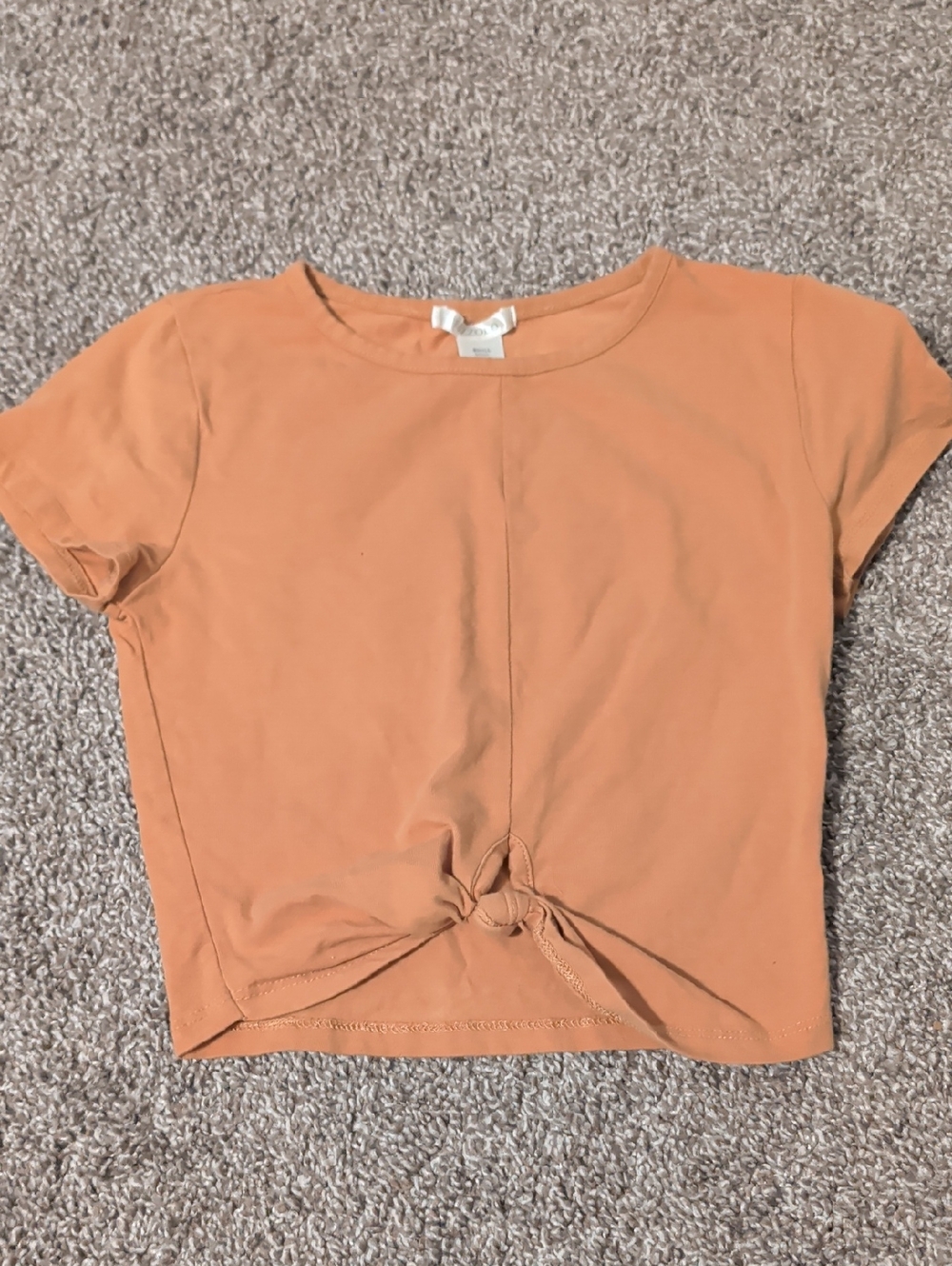 Bozzolo Knot Front Crop Tee